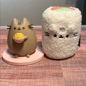 Pusheen Box Exclusive Sushi Figurine and Plush Set